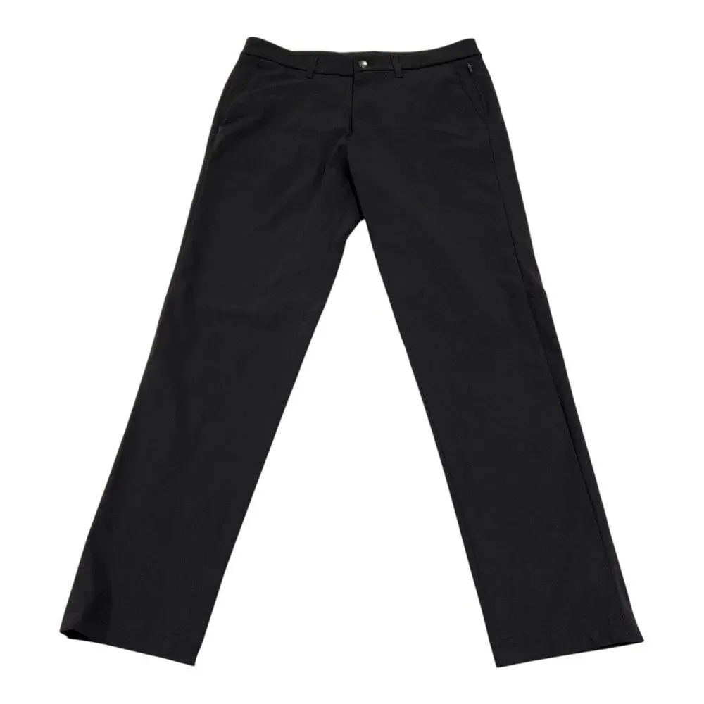 Lululemon ABC Slim Fit Commission‎ Pants Black Warpstreme Men's 31